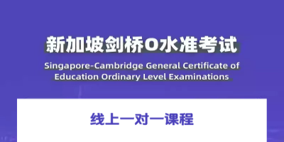 课窝O-Level线上一对一课程