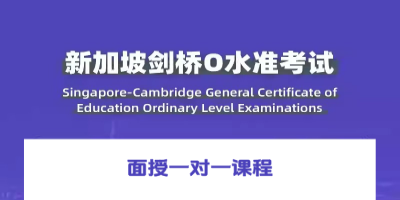 课窝O-Level面授一对一课程