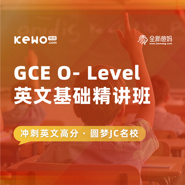 课窝O-Level英文基础精讲班